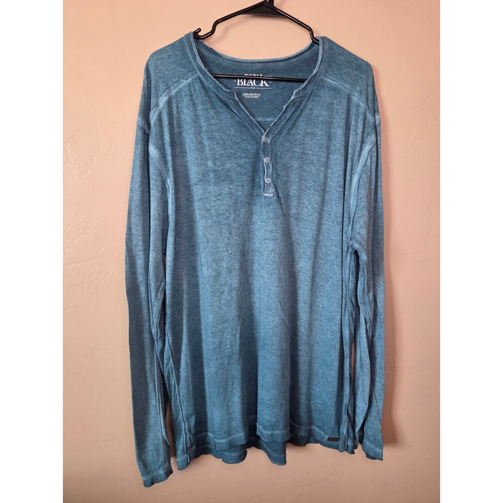 Buckle Black Men's Shirt XL Athletic Long Sleeve